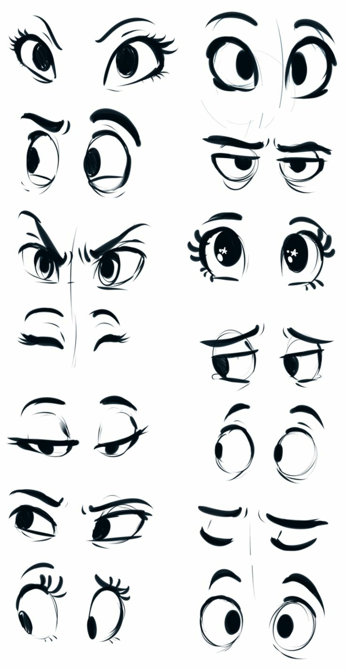 1001+ ideas on how to draw eyes - step by step tutorials and pictures