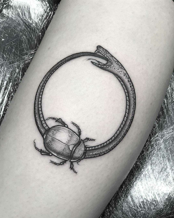 1001+ ideas for a beautiful ouroboros tattoo and the meaning behind it