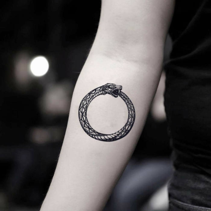 1001 Ideas For A Beautiful Ouroboros Tattoo And The Meaning Behind It