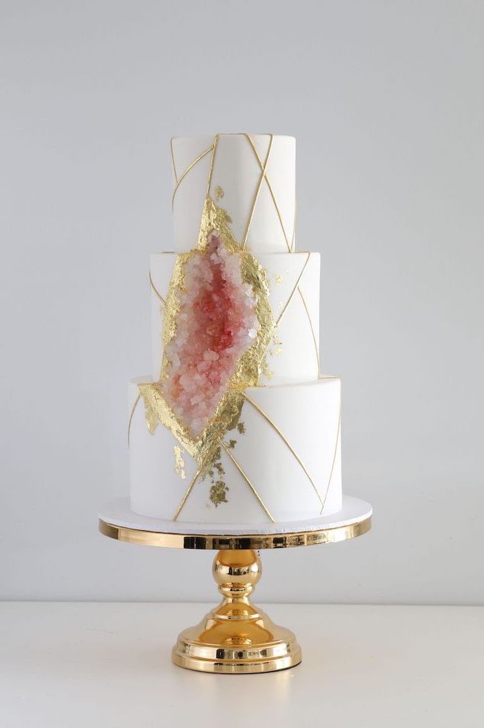 1001 Ideas For The Most Stylish Dessert The Geode Cake