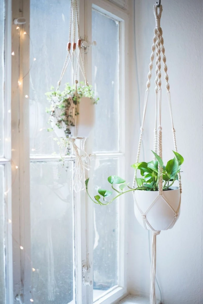 How to make a macrame plant hanger – step-by-step tutorials