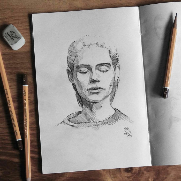 https://archziner.com/wp-content/uploads/2020/04/black-pencil-sketch-on-white-background-how-to-draw-easy-woman-with-closed-eyes.jpg