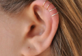 What is a double cartilage piercing and why is it so trendy
