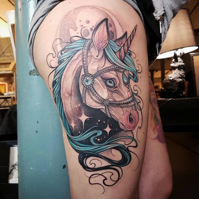 Meaning of Horse Tattoo  BlendUp