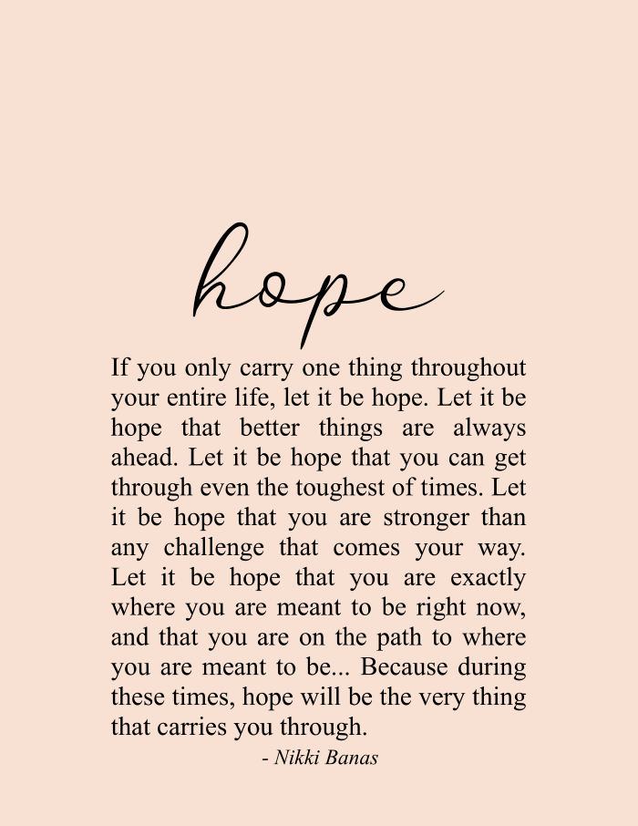 1001+ ideas for hope quotes to get you motivated and inspired