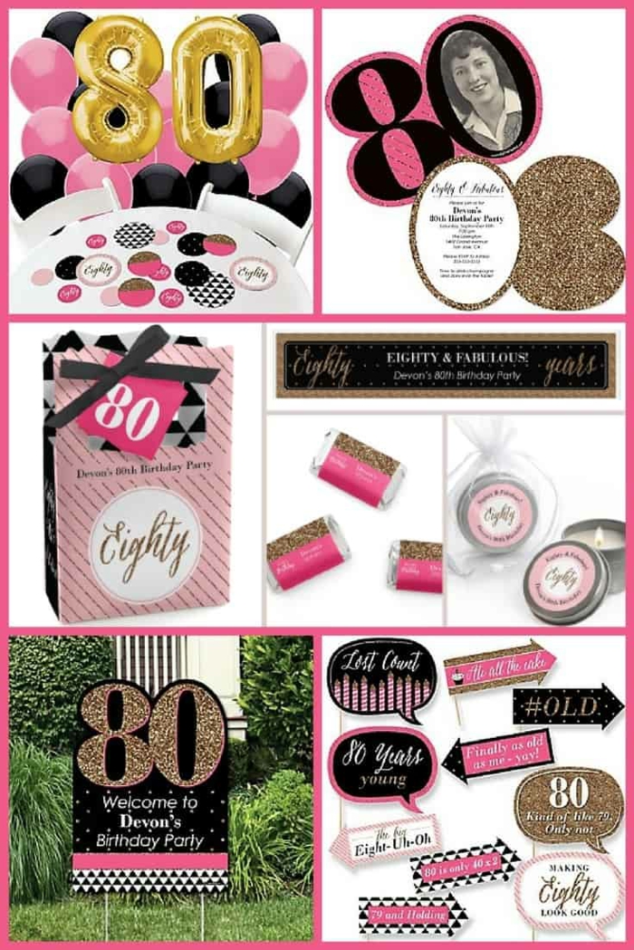 80th birthday celebration ideas for mom