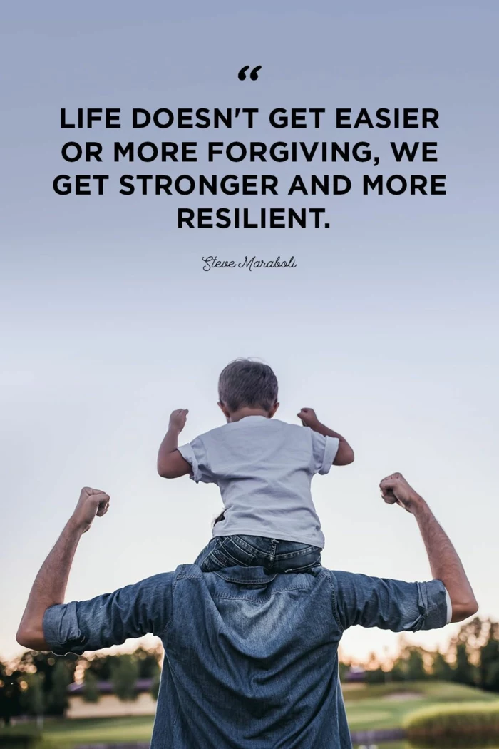 background photo of son and father, quotes about hope for the future, steve maraboli quote