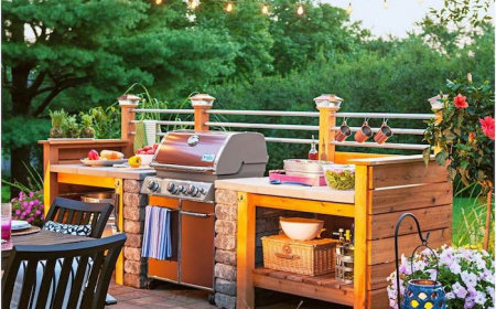 Outdoor kitchen ideas to help you enjoy summer 2021 - archziner.com