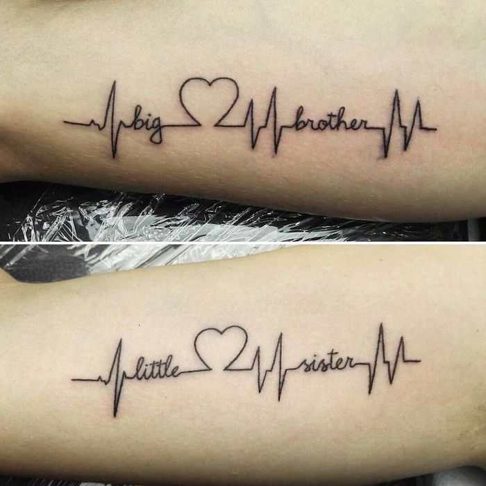 Celebrate The Sibling Bond With These Matching Brother and Sister Tattoos