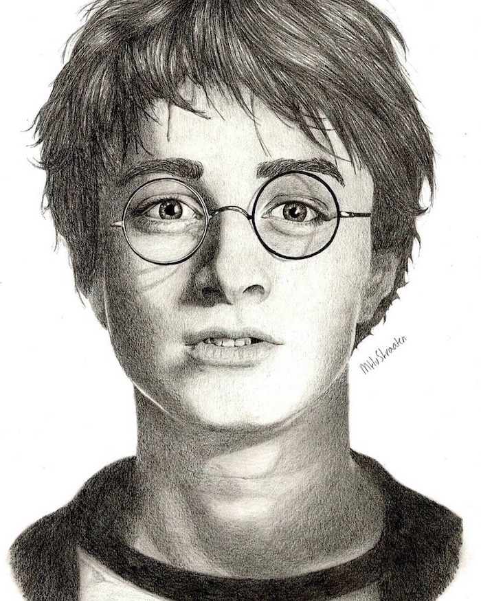 70 Harry Potter drawings for the die-hard fans + tutorials - archziner.com