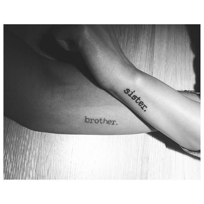 22 Awesome Sibling Tattoos for Brothers and Sisters  TattooBlend