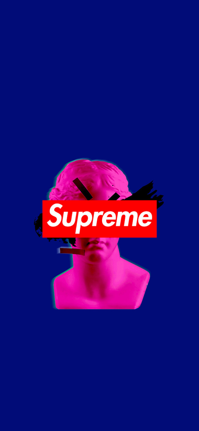 Blue Supreme Wallpapers  Wallpaper Cave