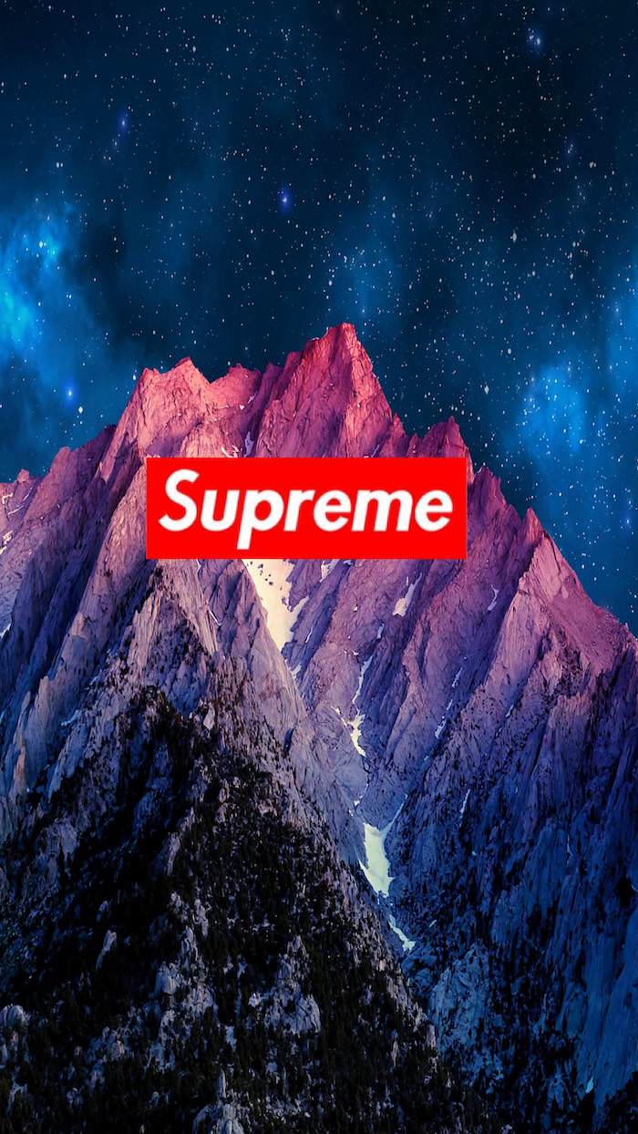 Supreme x Louis Vuitton Red Wallpapers for iPhone - Wallpapers Clan