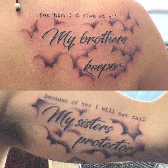 My brothers keeper TATTOO MyBrothersKeeperTattoo RosesTattoo  blackandgraytattoo  Instagram