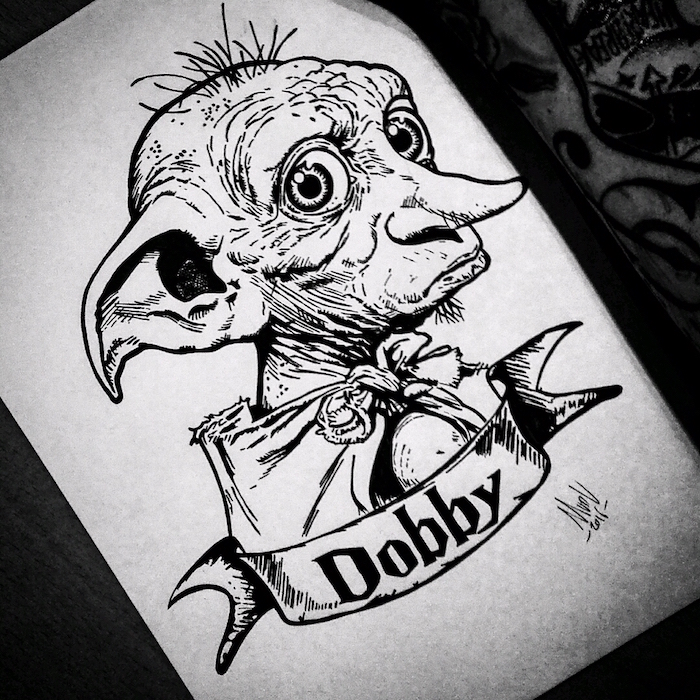 How To Draw Dobby Realistic I ve collected some pointers and