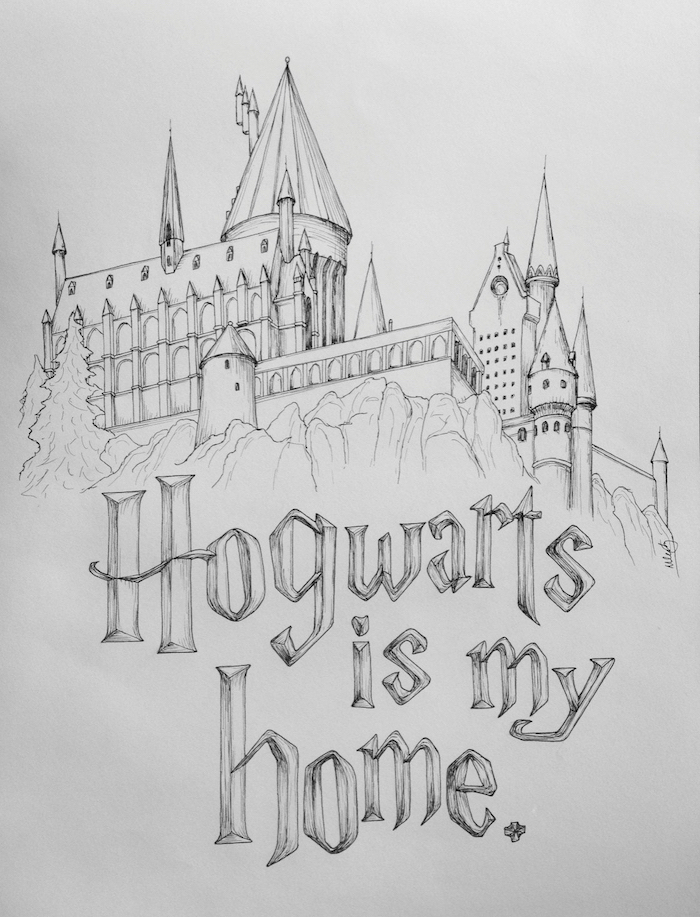 70 Harry Potter Drawings For the Die-Hard Fans + Tutorials