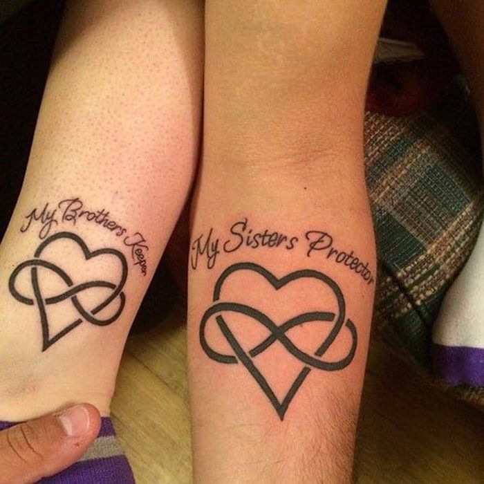 23 Awesome Brother and Sister Tattoos to Show Your Bond  StayGlam