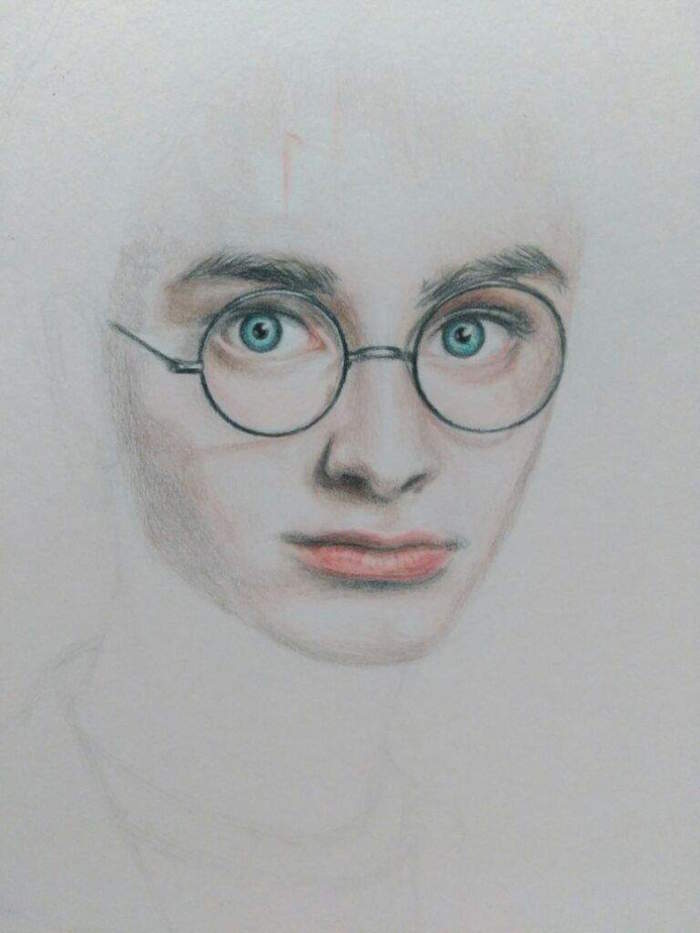 Harry Potter drawing i did on my planner  Çizimler Çizim fikirleri  Çizim eğitimleri