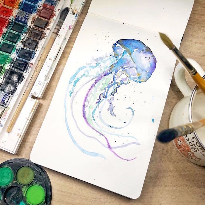 1001+ ideas for Easy Watercolor Paintings to Fill Your Time With