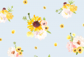 Choose a Floral Background to Decorate Your Screen With