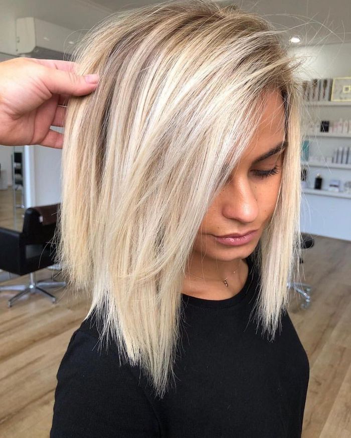 Shoulder Length Hairstyles 2020 Blonde 28 Best Medium Length