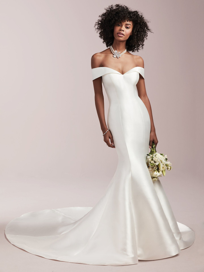 2020 Wedding Trends: Off The Shoulder Wedding Dress Ideas