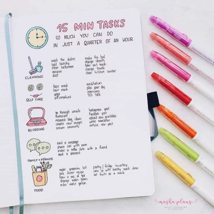 50 Bullet journal ideas for beginners to help get your life in order