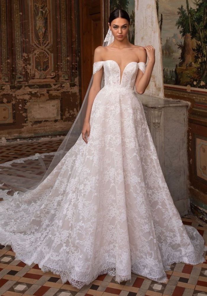 Top Lace Off Shoulder Wedding Dress  The ultimate guide 