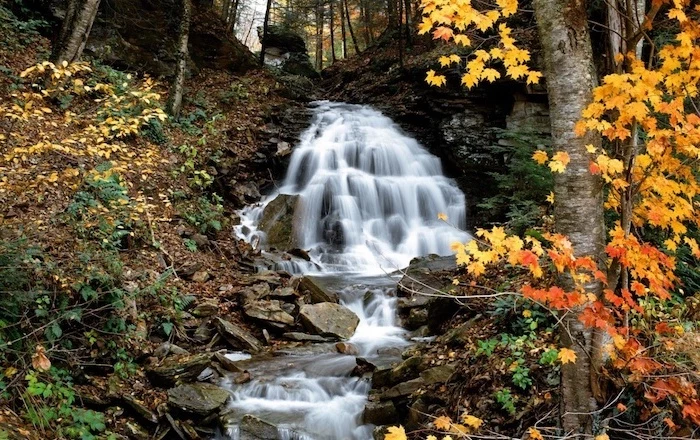 autumn waterfall wallpapers autumn waterfall stock photos.jpg