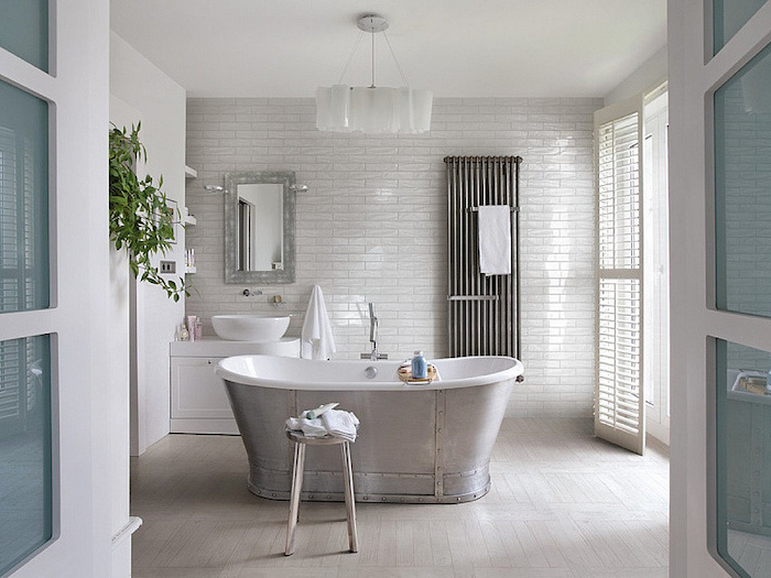 Bathroom Floor And Wall Tile Ideas / 40 Chic Bathroom Tile Ideas Bathroom Wall And Floor Tile Designs Hgtv - The subway tile in the shower adds contrast and a classic overall look to this space.