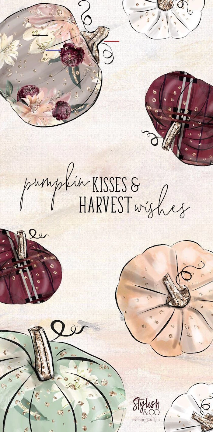 black and purple gray green watercolor drawings of pumpkins thanksgiving desktop backgrounds pumpkin kisses and harvest wishes