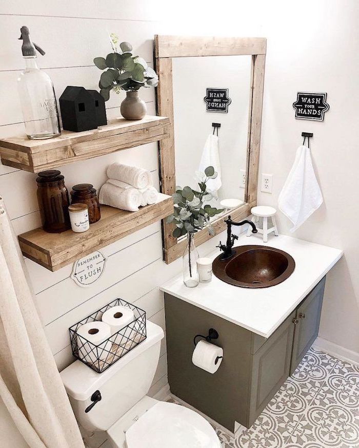 Modern Farmhouse Bathroom Decor for Your Home