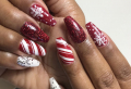 50 Cute Christmas Nail Designs To Try In 2020