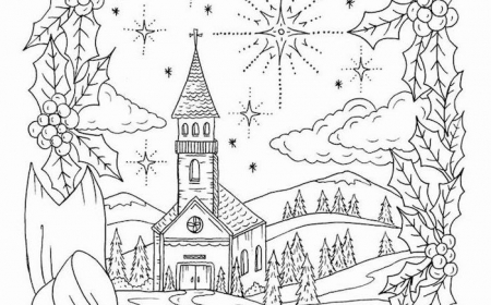 50 Christmas coloring pages for kids to keep them occupied