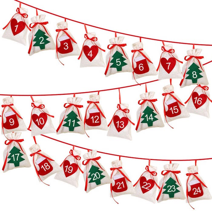 Count down the days to Christmas with a DIY advent calendar