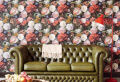 How to Beautify Your Living Room With a Vintage Wallpaper