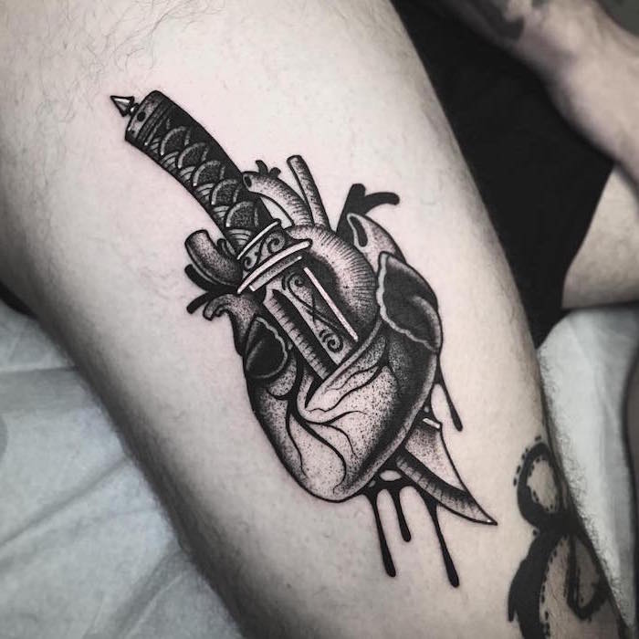 ▷ 1001+ ideas for a Broken Heart Tattoo to Mend Your Soul