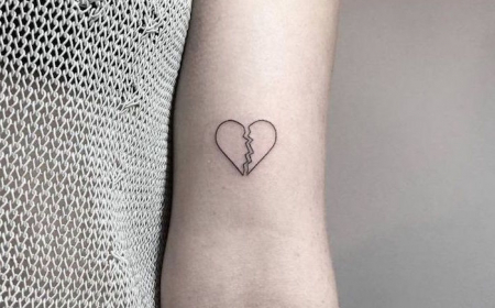 Mend Your Soul With a Broken Heart Tattoo