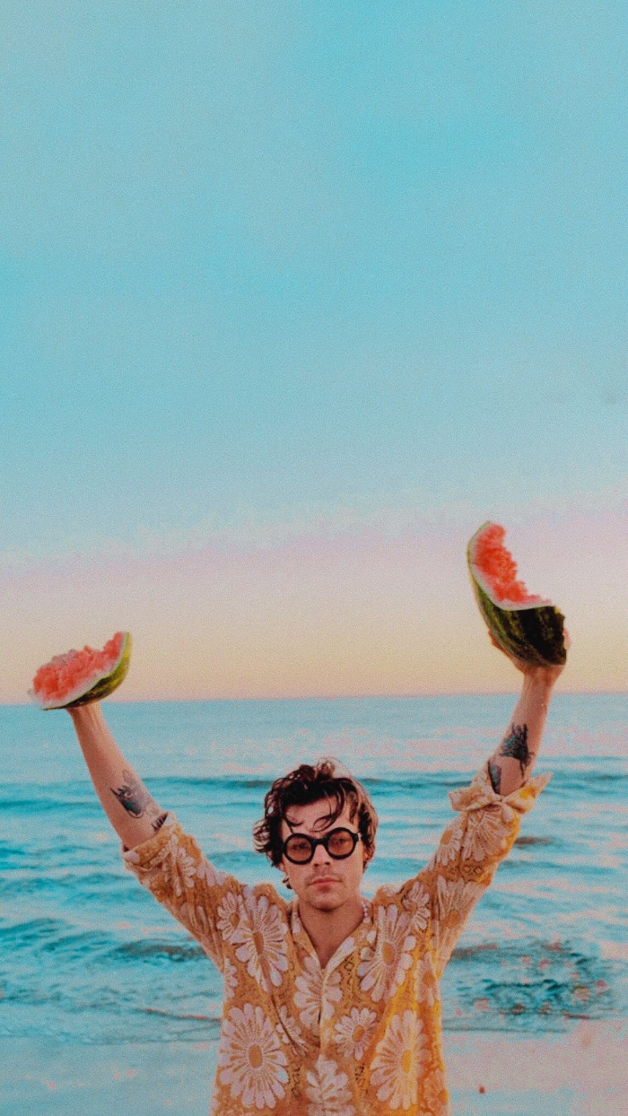 Download Stylish Harry Styles Aesthetic Screen Display Wallpaper   Wallpaperscom