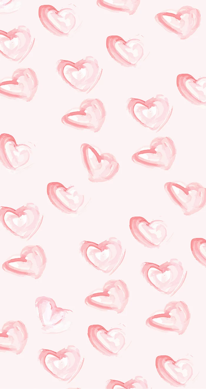 drawings of hearts in different shapes and sizes in pink why do we celebrate valentine's day light pink background
