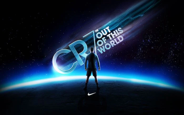 nike wallpaper cristiano ronaldo wallpaper out of this world him standing on digital drawing of the earth