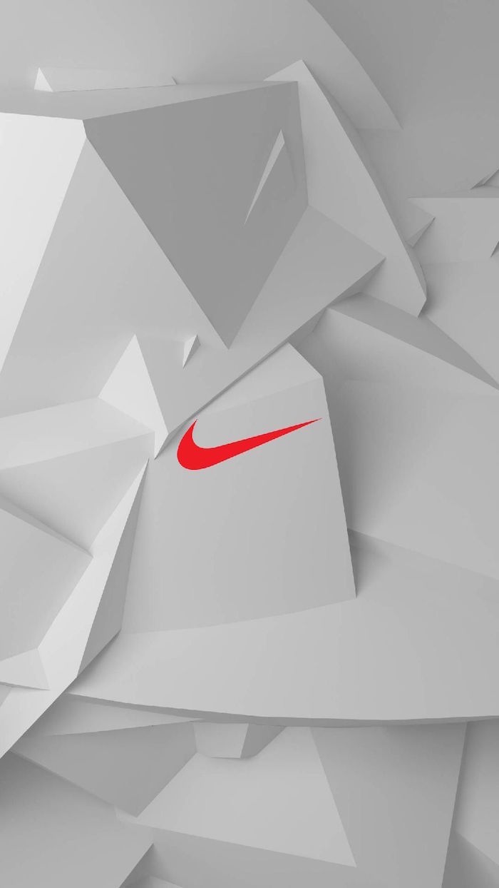 nike logo wallpaper orange