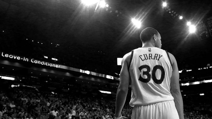 black and white photo of steph on the court cartoon stephen curry wallpaper wearing white warriors uniform