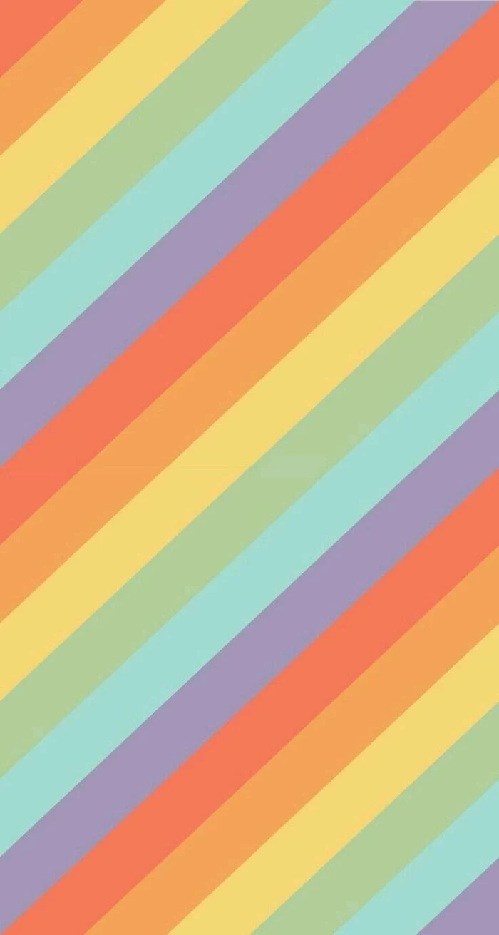diagonal lines in the colors of the rainbow cute colorful wallpaper red prange yellow green blue purple