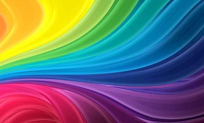 gradient of all colors of the rainbow pastel rainbow wallpaper digital mixture of yellow green blue purple pink