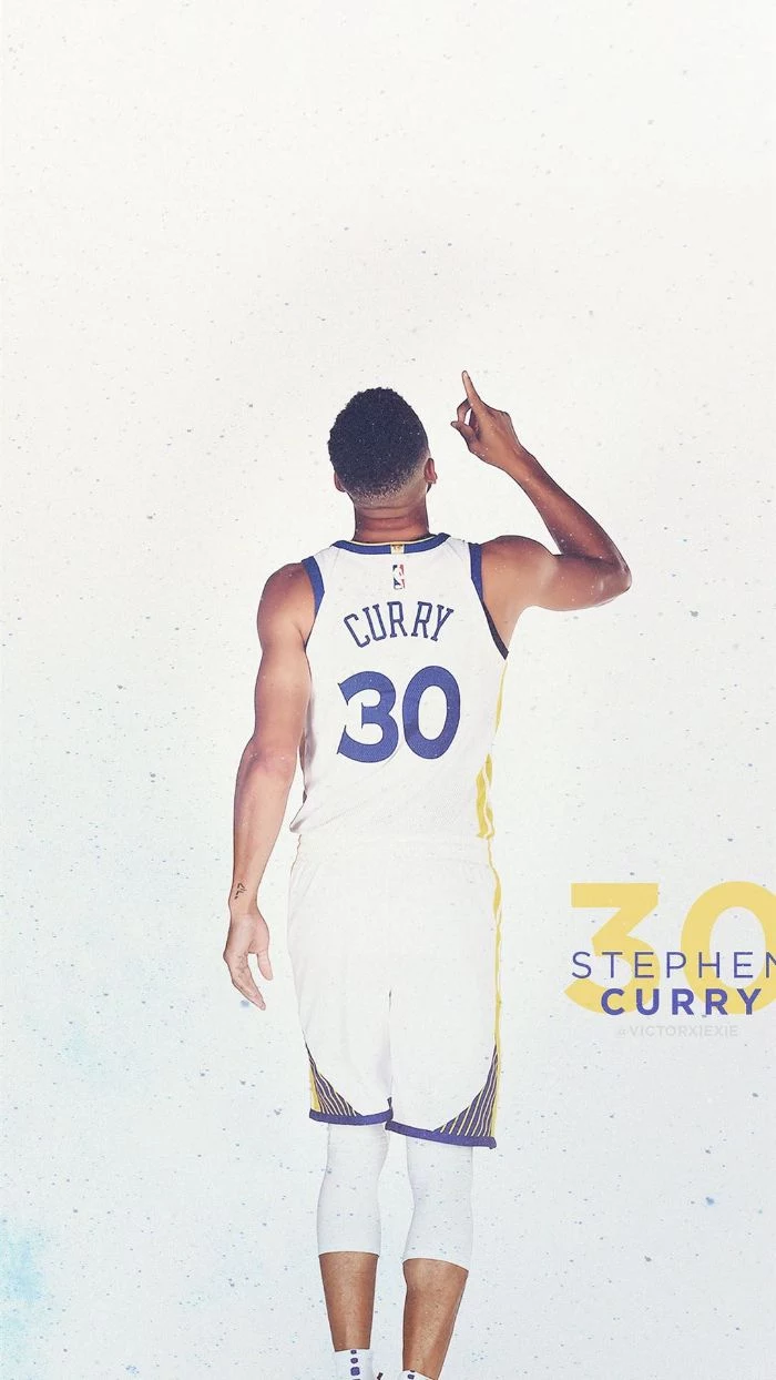 stephen curry wallpaper iphone photo of steph doing his celebration wearing white warriors uniform