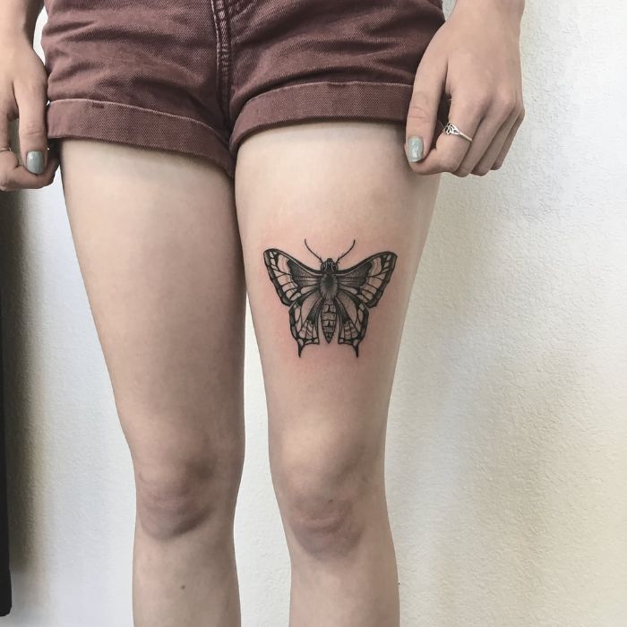 30 Awesome Butterfly Thigh Tattoo Ideas for Men  Women in 2023