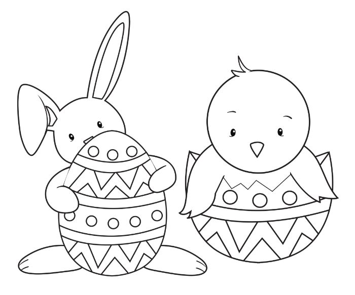 chicken egg coloring pages