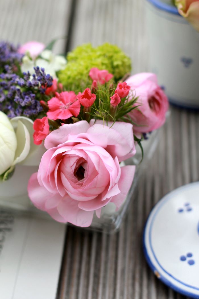 close up photo of centerpiece diy easter crafts flowers inside empty egg shells