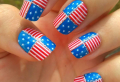 40+ Patriotic 4th Of July Nails In Red, White and Blue